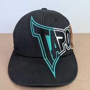 Tapout Black Logo Tek Flex Hat L/XL